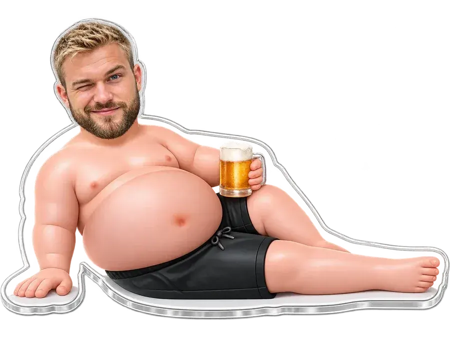 Na leżąco z piwem